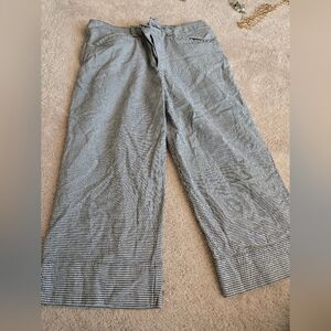 White Stag Black and White Stretch Pants